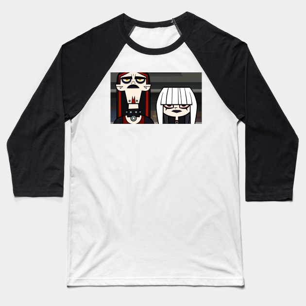 The Ridonculous Goths Baseball T-Shirt by OCDVampire